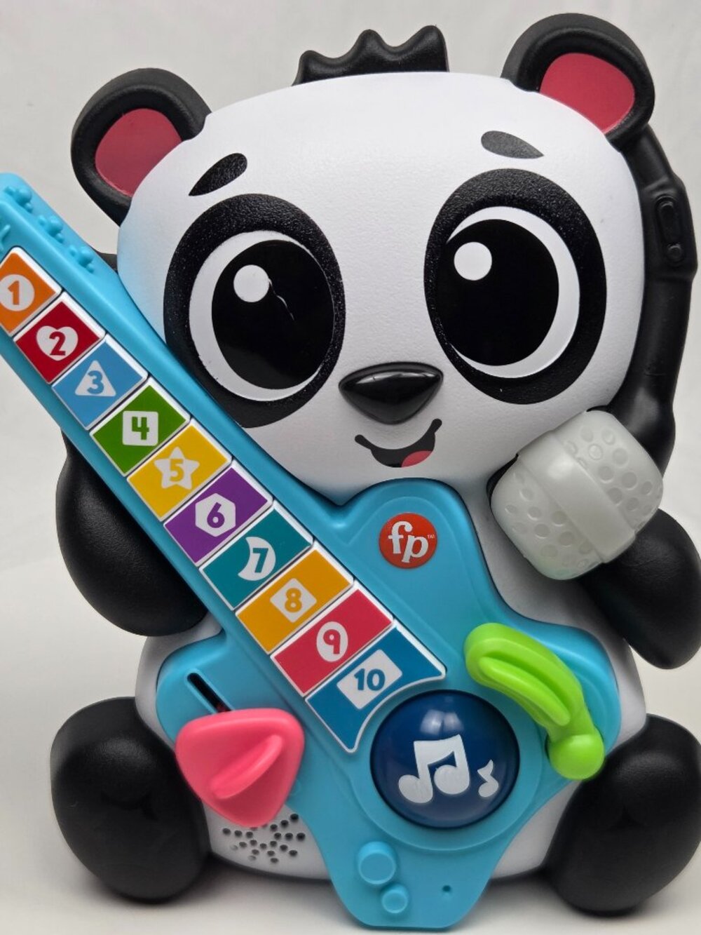 Fisher-Price Link Squad Jam & Count Panda Baby Learning Toy Music & Lights